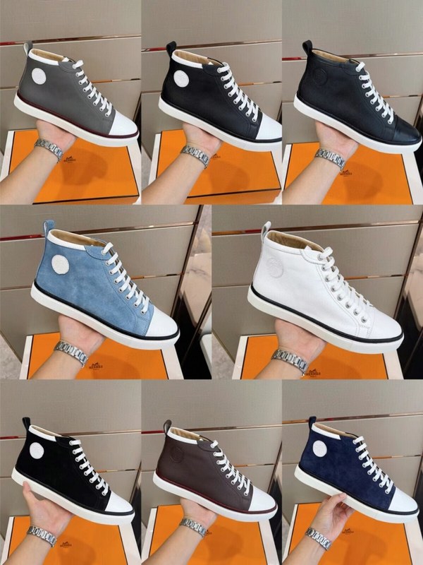 에르메스 2021 지미 하이탑 스니커즈