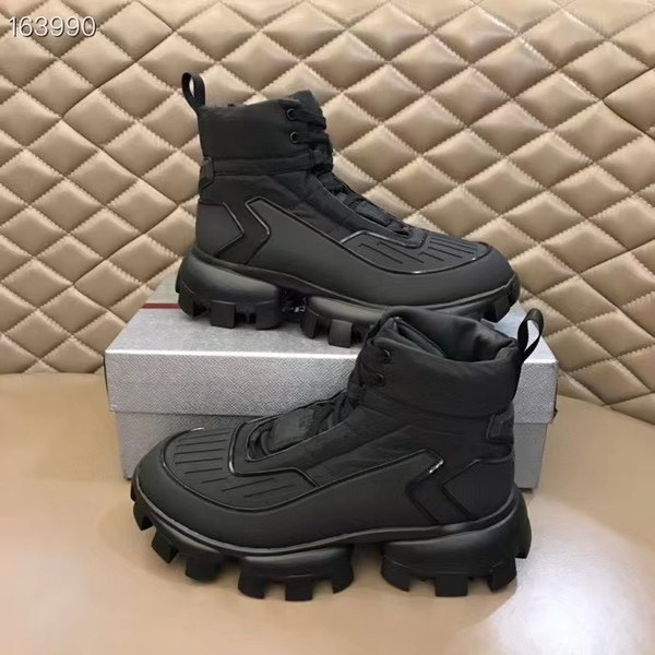 프라다 2021 클라유드 보스트 썬더 나일론 하이탑 슈즈