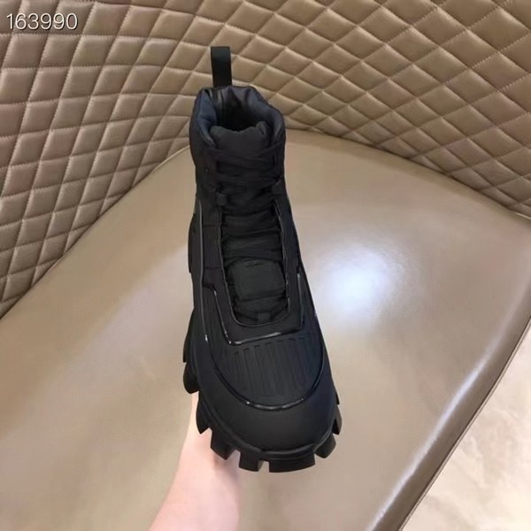 프라다 2021 클라유드 보스트 썬더 나일론 하이탑 슈즈