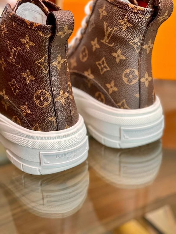 루이비통 2021 LV 스쿼드 하이탑 슈즈