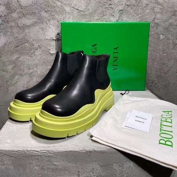 보테가베네타 2021 타이어 부츠 네온컬러 솔