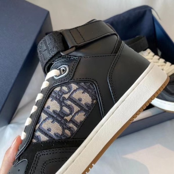 디올 2021 B27 스니커즈 블랙컬러 하이탑