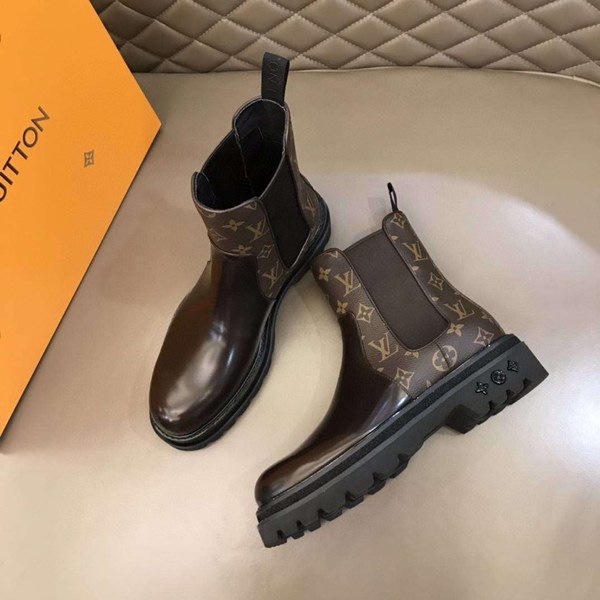 루이비통 2020 모노그램솔 첼시 부츠