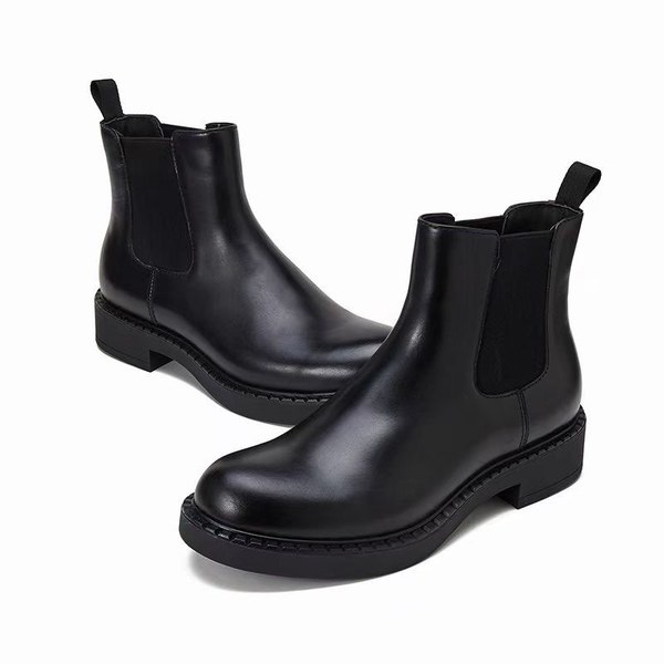 프라다 2020 브러시드 첼시 부츠