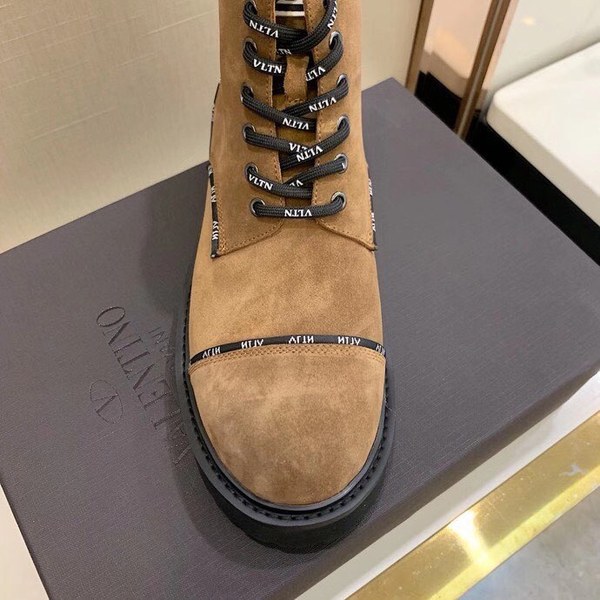 발렌티노 2020 로고파이핑 부츠