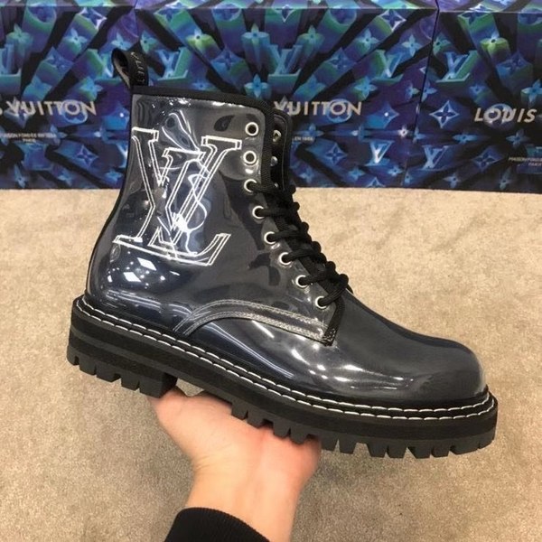 루이비통 2020 클리어 레이어 빅LV 부츠