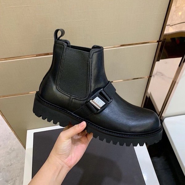 발렌티노 2020 로고스트랩 첼시 부츠