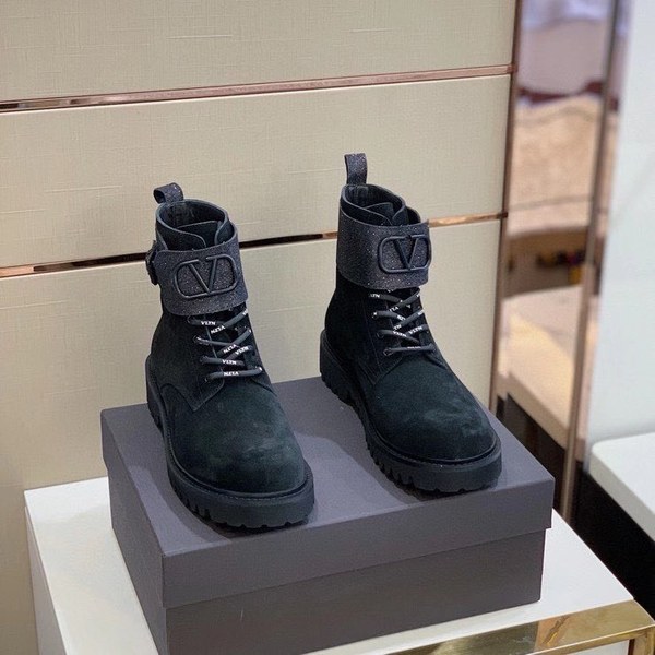 발렌티노 2020 V라운드 와펜 스트랩 부츠