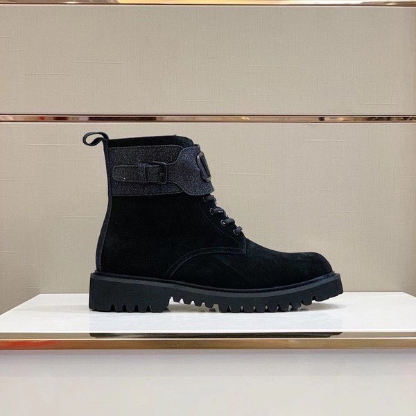 발렌티노 2020 V라운드 와펜 스트랩 부츠