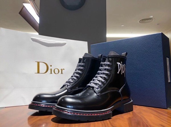 디올 2020 사이드로고 컴뱃 부츠