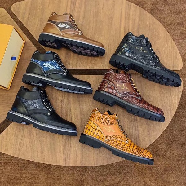 루이비통 2020 사이드로고 앵클 부츠