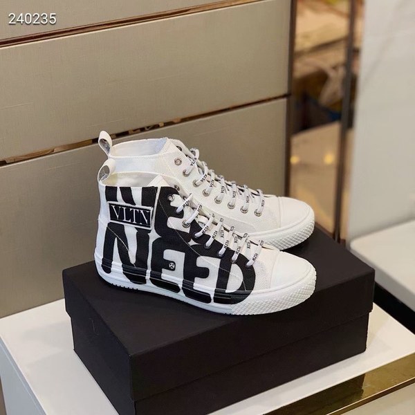 발렌티노 2020 NEED프린팅 하이탑 스니커즈