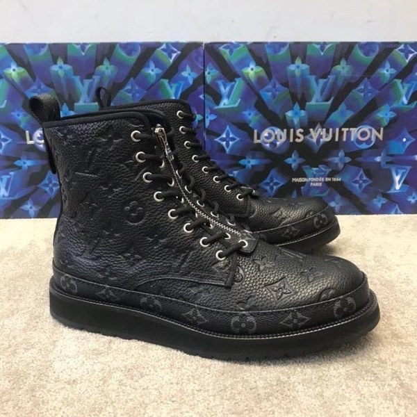 루이비통 2020 블랙 아이스 모노그램 부츠