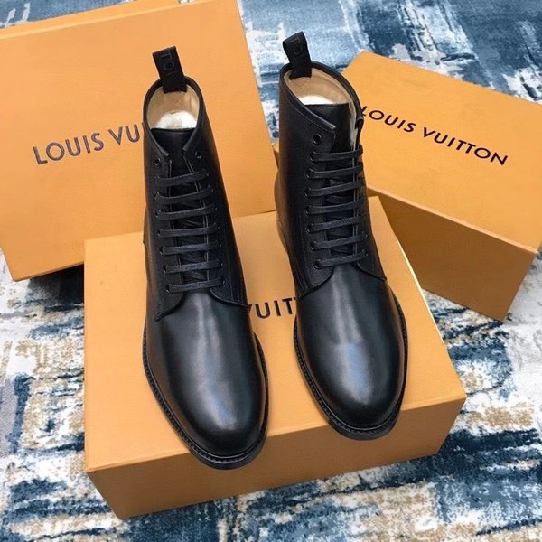 루이비통 2020 사이드로고 엠보 부츠