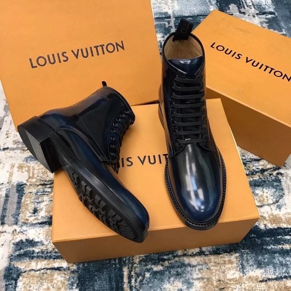 루이비통 2020 사이드로고 엠보 부츠
