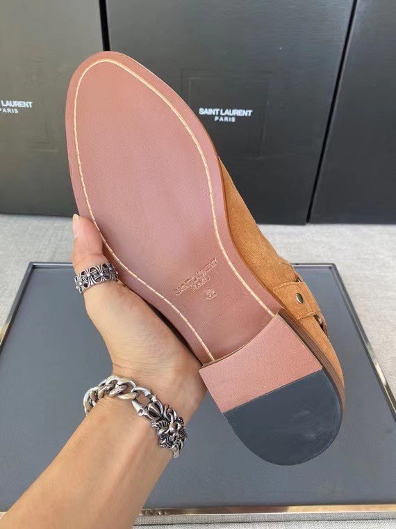 생로랑 2020 하네스 체인 부츠