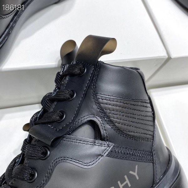 지방시 2020 윙 하이탑 올블랙 스니커즈