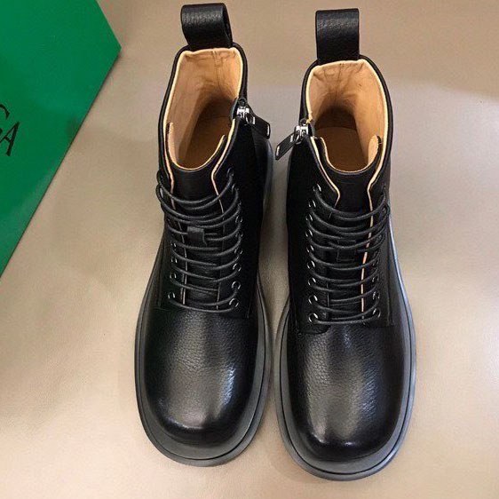 보테가베네타 2020 크레페솔 지퍼 더비 부츠