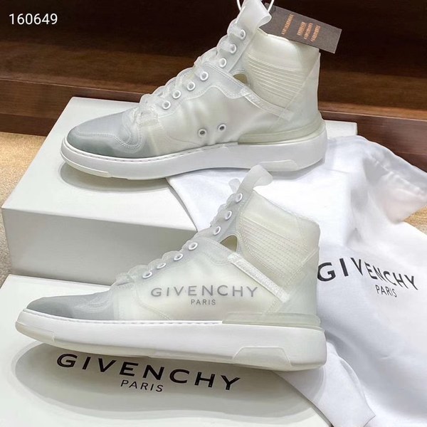 지방시 2020 로고윙 하이탑 스니커즈 화이트컬러