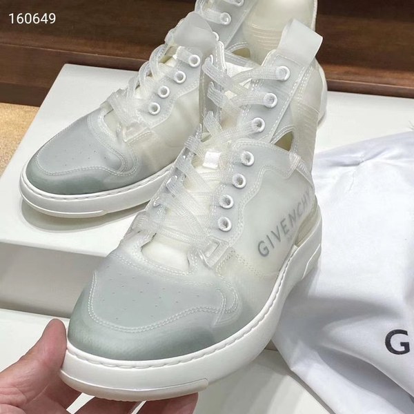 지방시 2020 로고윙 하이탑 스니커즈 화이트컬러