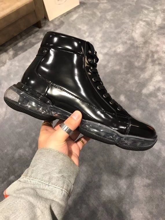 프라다 2020 에어솔 벨루어 부츠