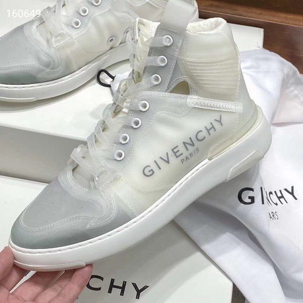 지방시 2020 로고윙 하이탑 스니커즈 화이트컬러