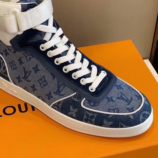 루이비통 2020 데님 모노그램 리볼리 스니커즈 하이탑