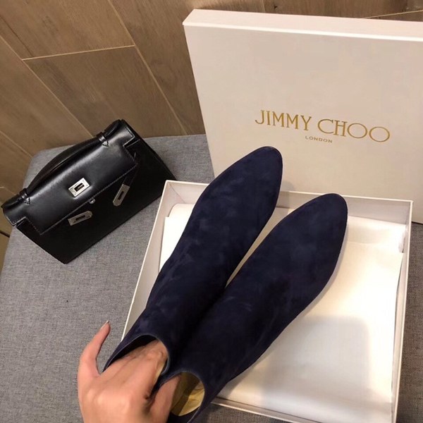 지방시 숏부츠 네이비