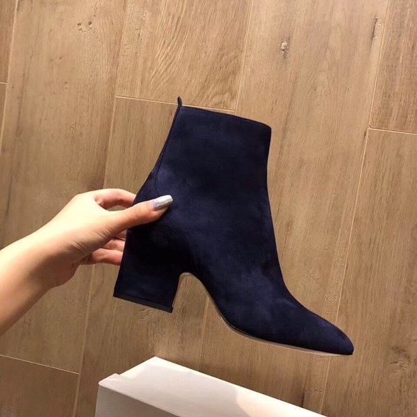 지방시 숏부츠 네이비