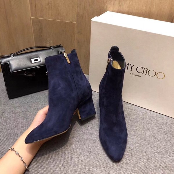 지방시 숏부츠 네이비