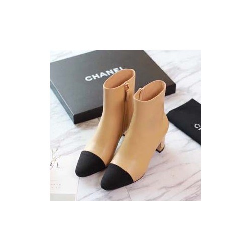 샤넬 앵글부츠 베이지 484543