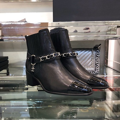 샤넬 부츠 굽높이5CM