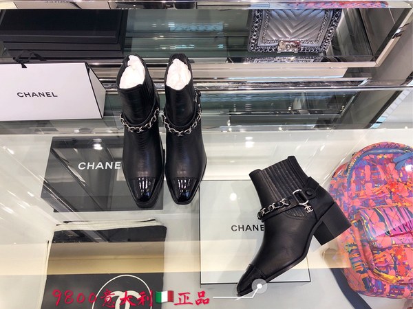 샤넬 부츠 굽높이5CM