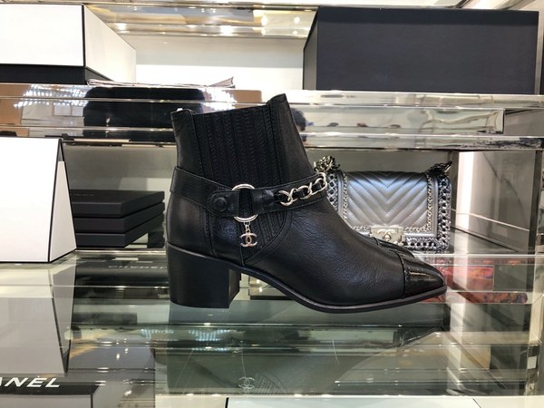 샤넬 부츠 굽높이5CM