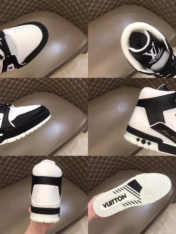 루이비통 하이탑 스니커즈