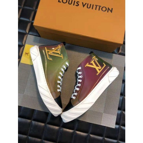 루이비통 하이탑 스니커즈