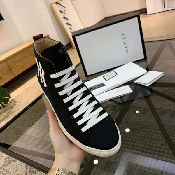 구찌 하이탑 스니커즈