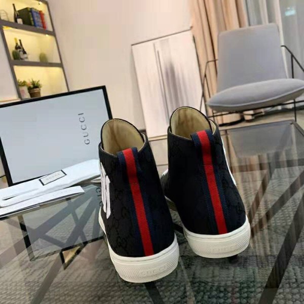 구찌 하이탑 스니커즈