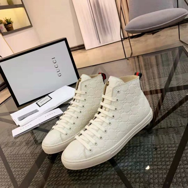 구찌 하이탑 스니커즈