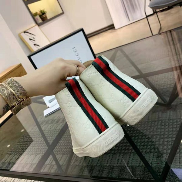 구찌 하이탑 스니커즈