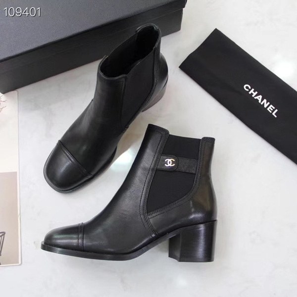 19신상 샤넬 앵글부츠 605855