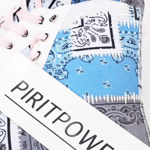 아미리 2020 멀티 반다나패턴 하이탑 슈즈