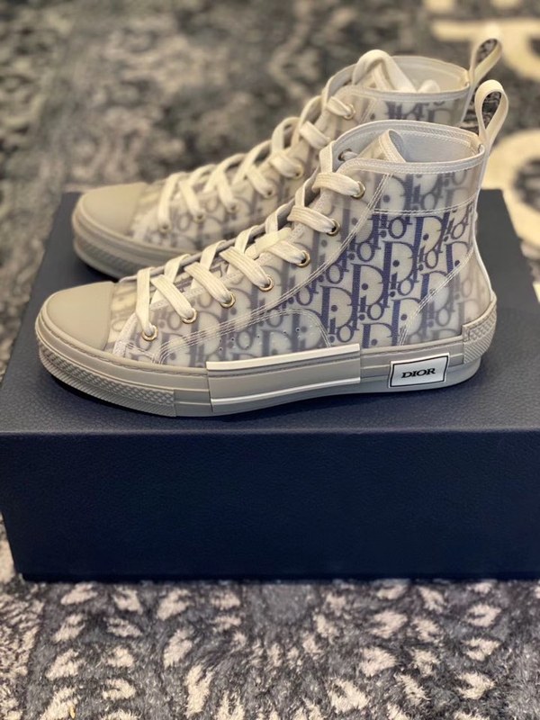 디올 2020 그레이 오블리크 b23 하이탑 스니커즈 그레이컬러
