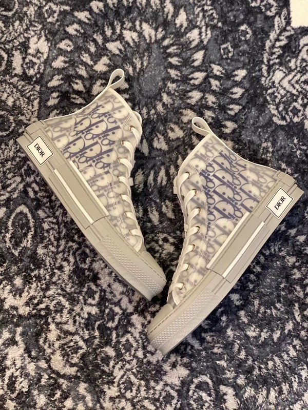 디올 2020 그레이 오블리크 b23 하이탑 스니커즈 그레이컬러