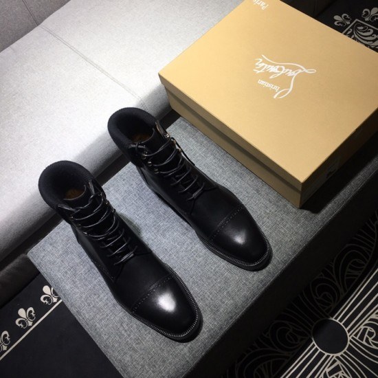 Christian Loubutin  2020 Mens Leather Boots
