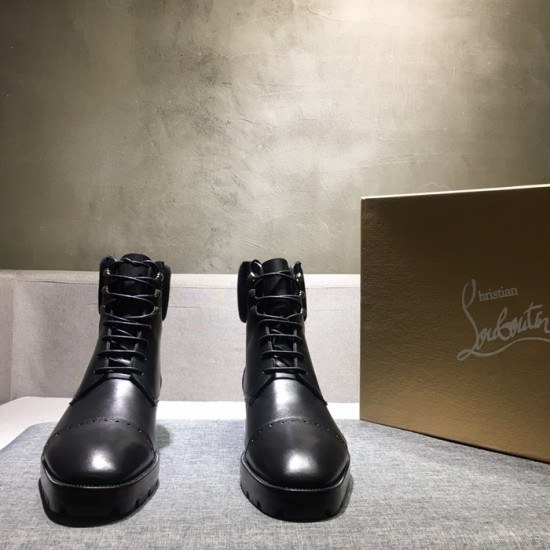 Christian Loubutin  2020 Mens Leather Boots