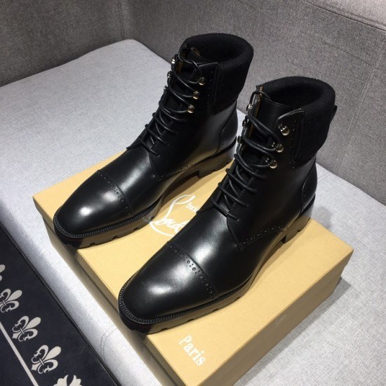 Christian Loubutin  2020 Mens Leather Boots