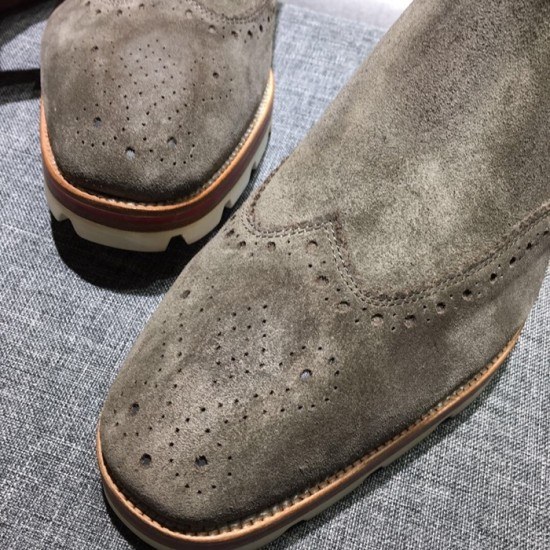 Christian Loubutin  2020 Mens Leather Boots