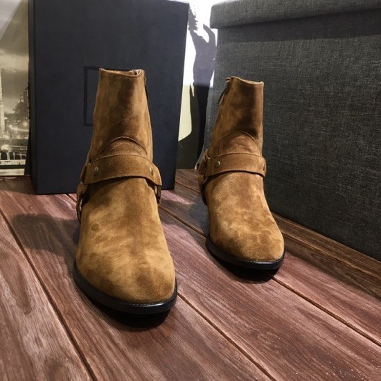 Saint Laurent 2020 Mens Leather Boots