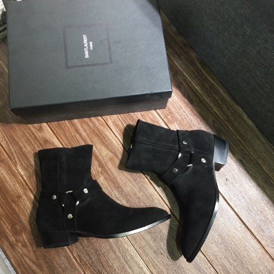 Saint Laurent 2020 Mens Leather Boots